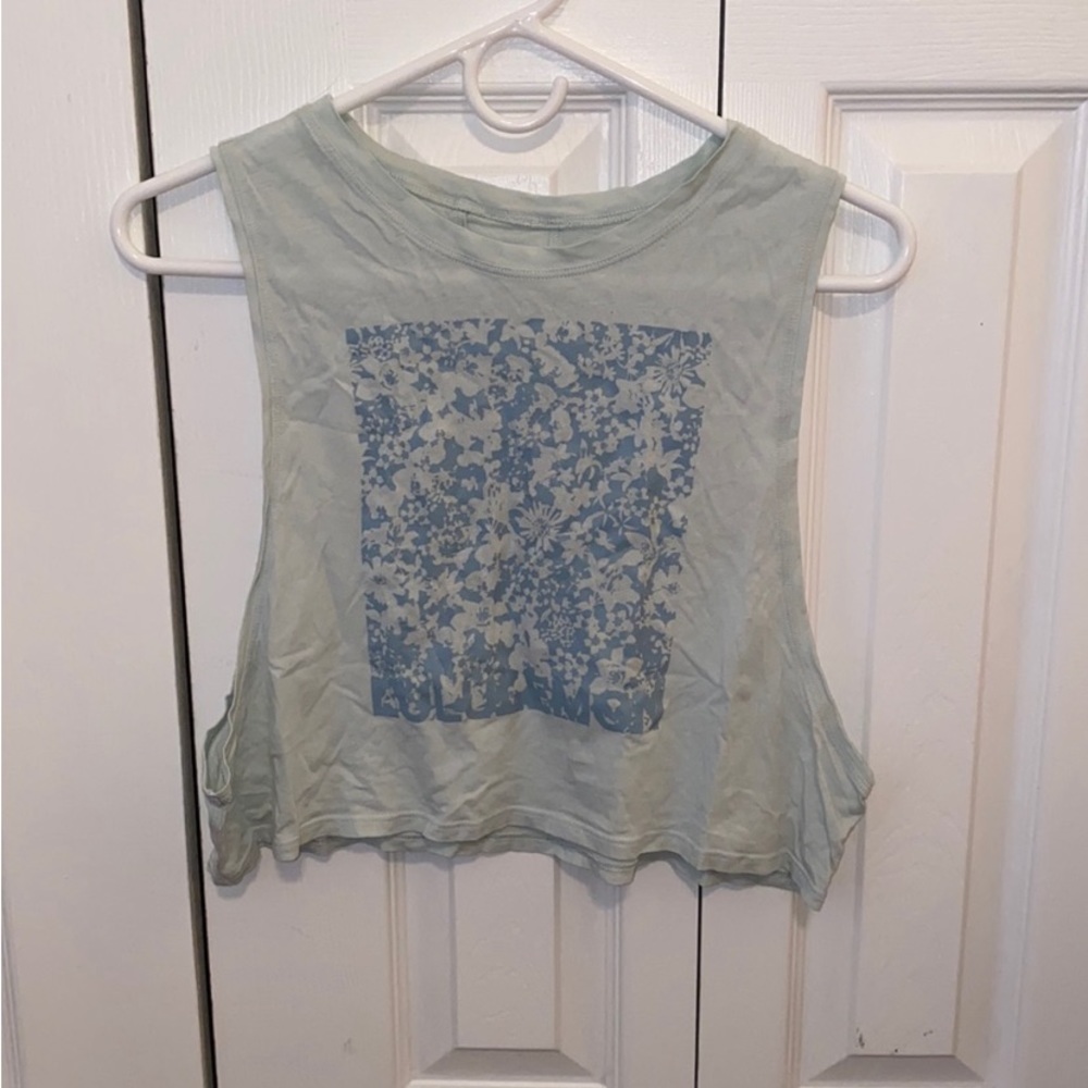 Lululemon Muscle Crop Tank Top